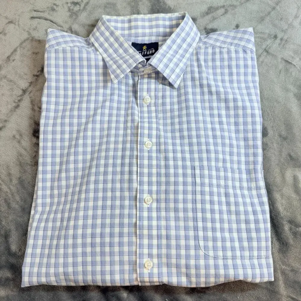 Bundle 3 Stafford Tailored Culture Travel Easy Care Regular Fit Sz XL Multicolor - Picture 3 of 16